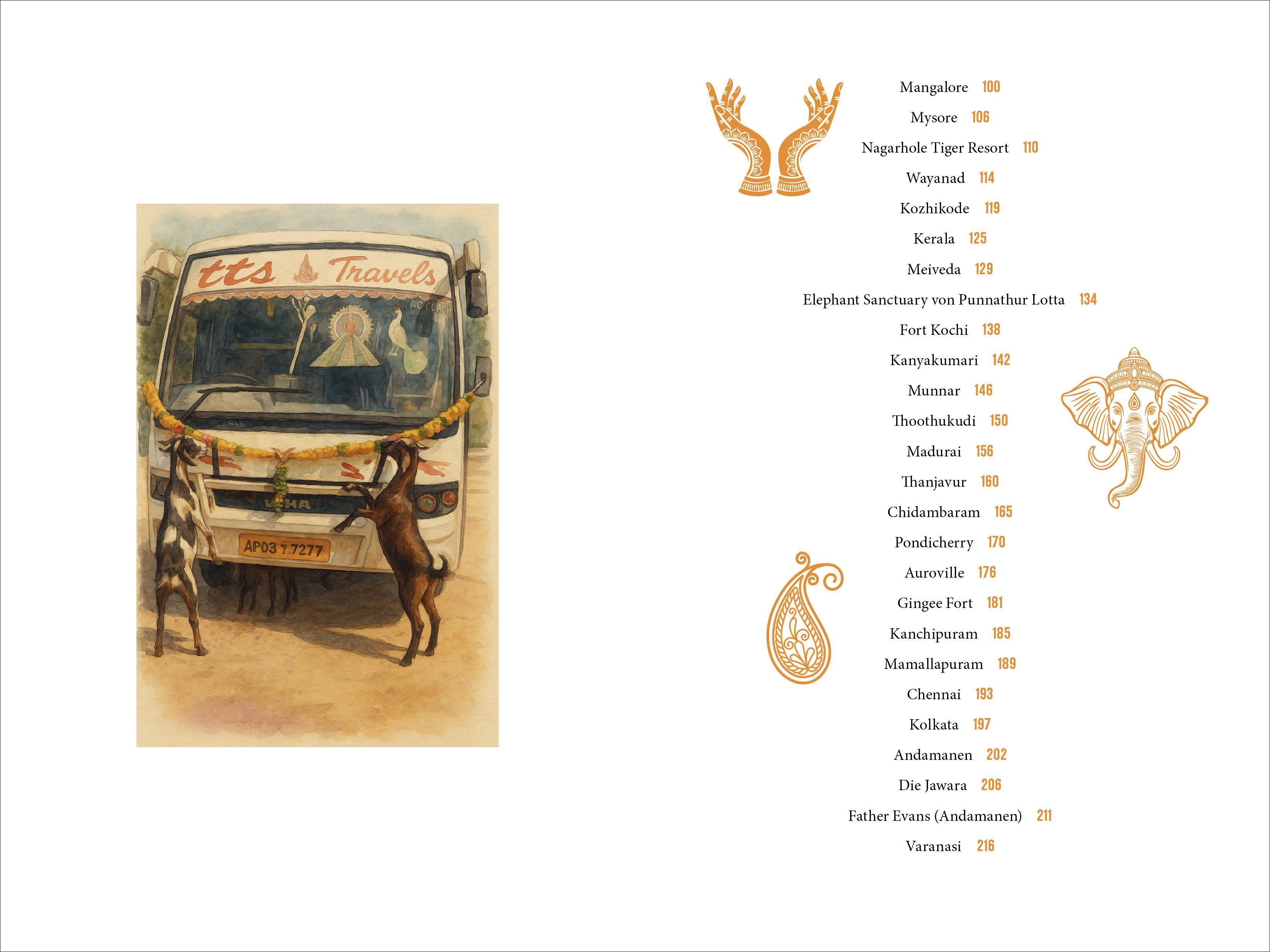 Beispielinhalt (Bild) Indien in 65 Geschichten