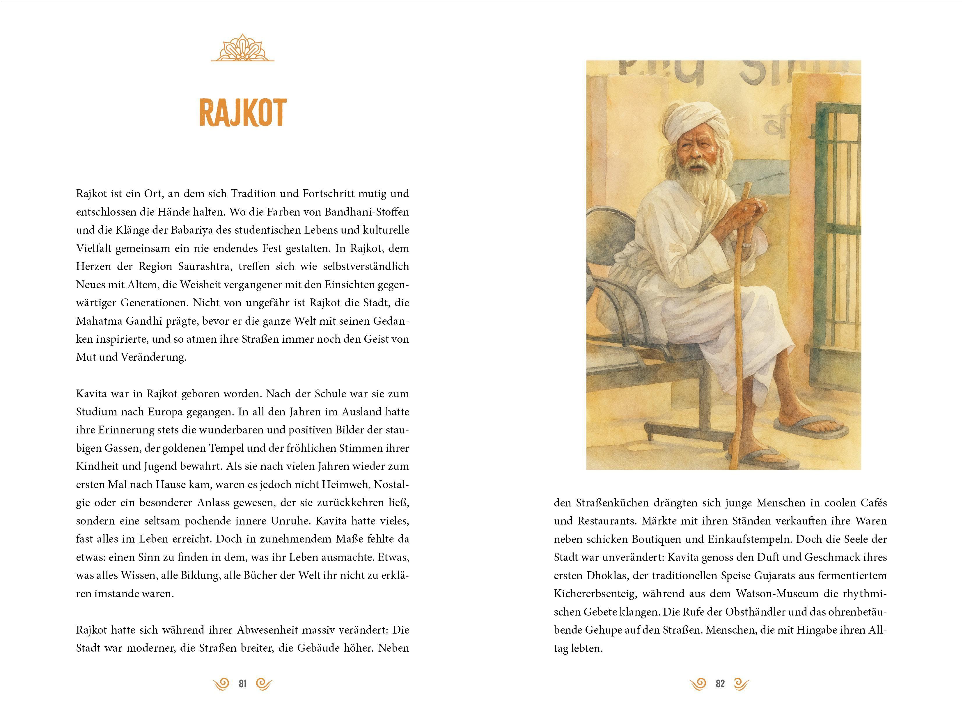 Beispielinhalt (Bild) Indien in 65 Geschichten