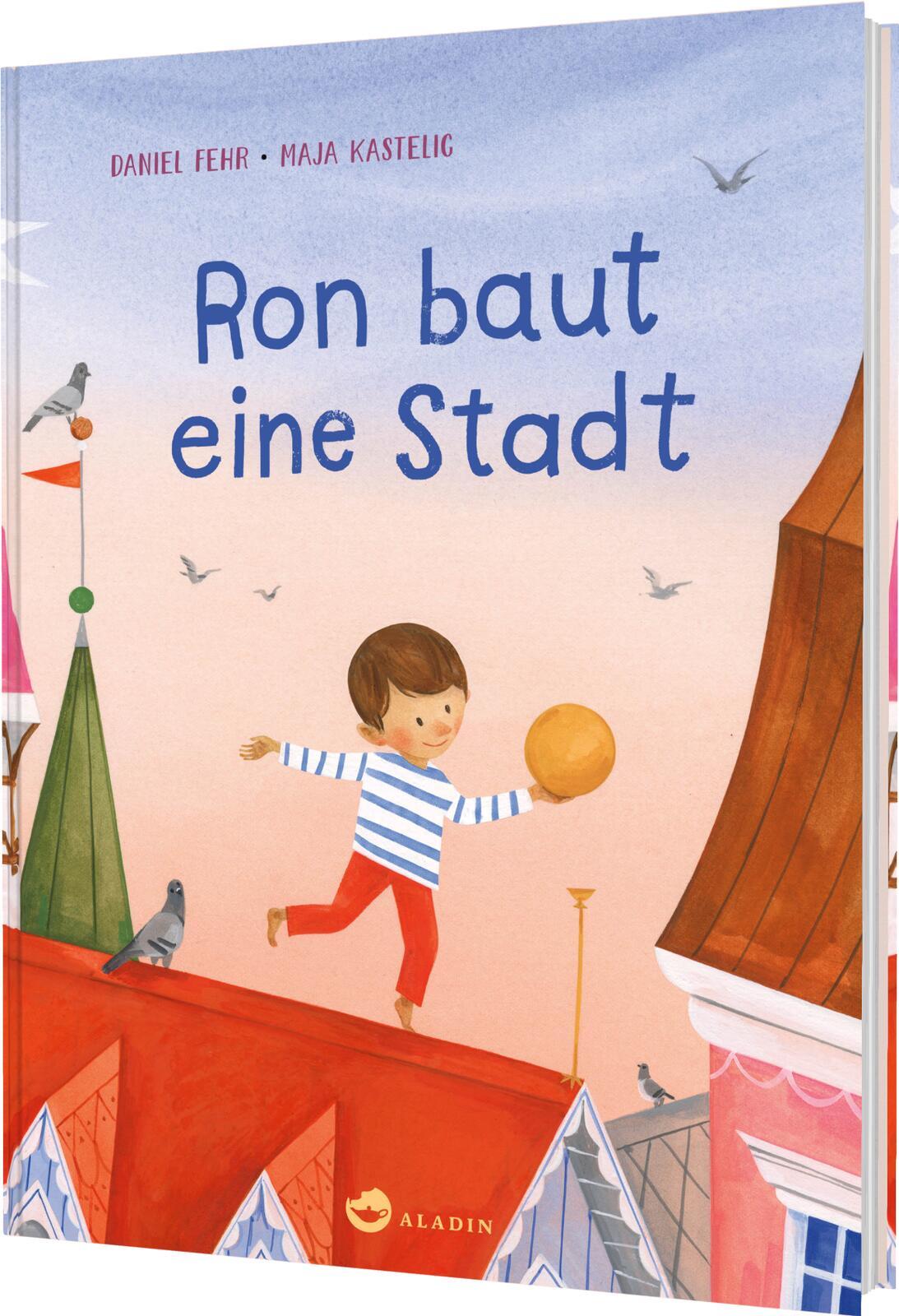 Vorderes Coverbild Ron baut eine Stadt