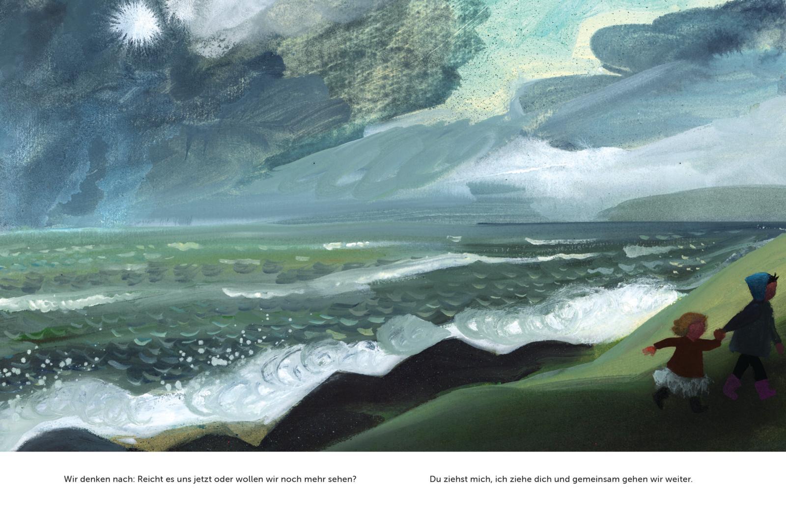 Beispielinhalt (Bild) Mit dem Sturm um die Wette rennen