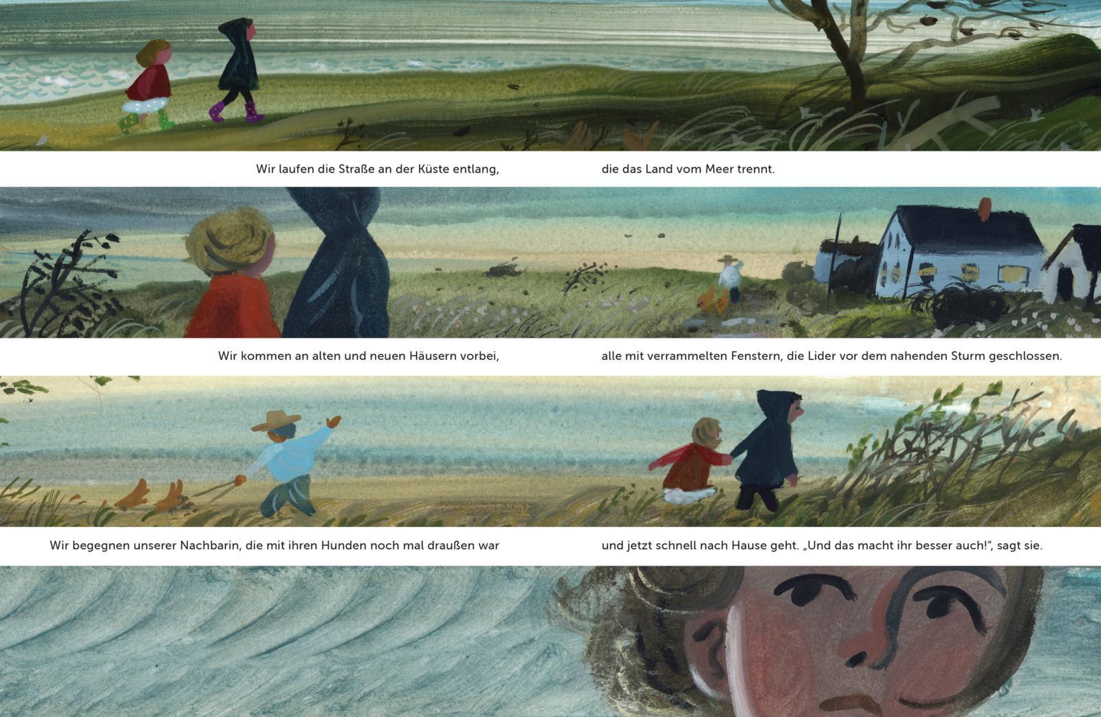 Beispielinhalt (Bild) Mit dem Sturm um die Wette rennen