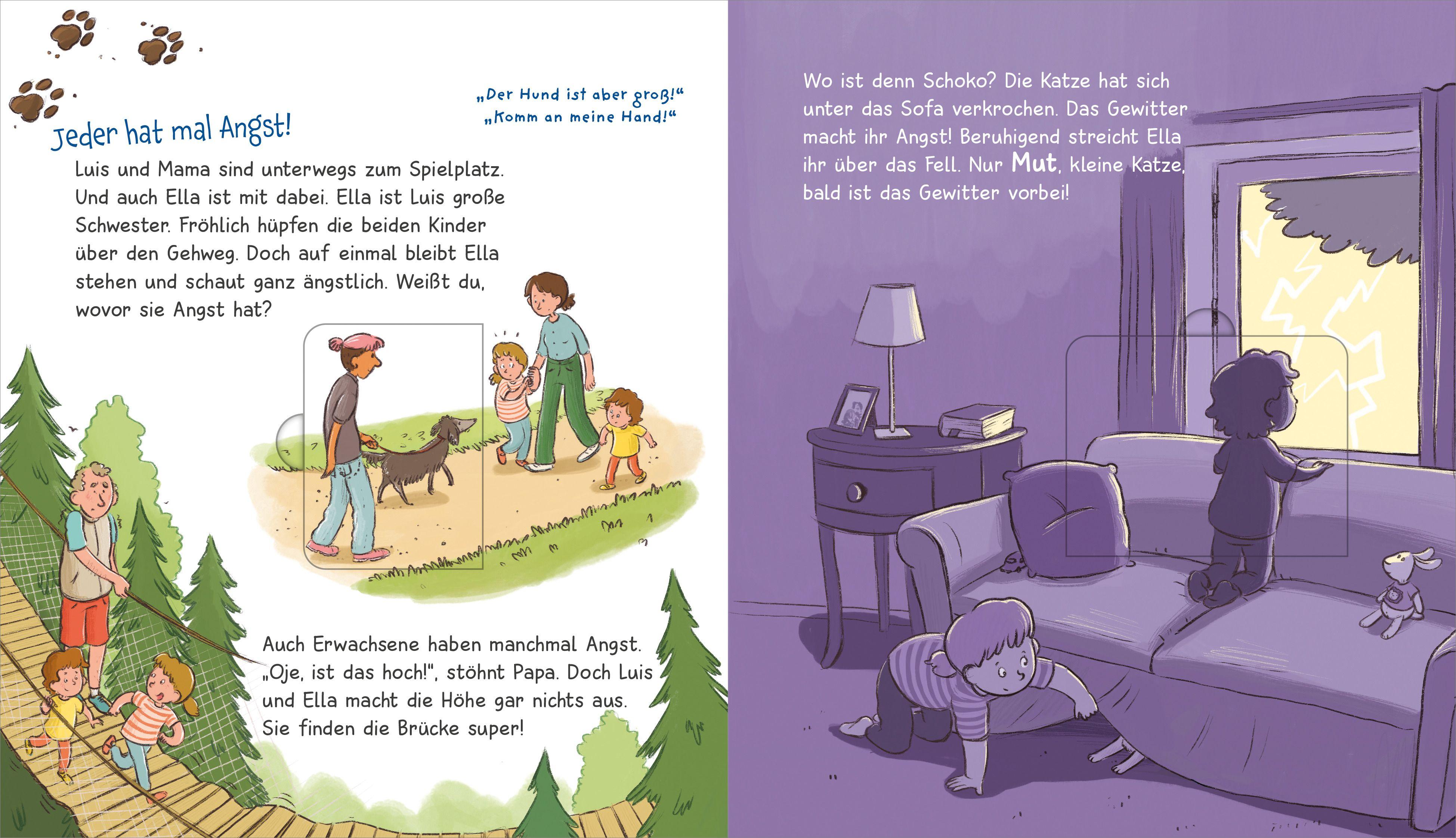 Beispielinhalt (Bild) WAS IST WAS Meine Welt Band 22 Mutig und stark - ich trau mich was!