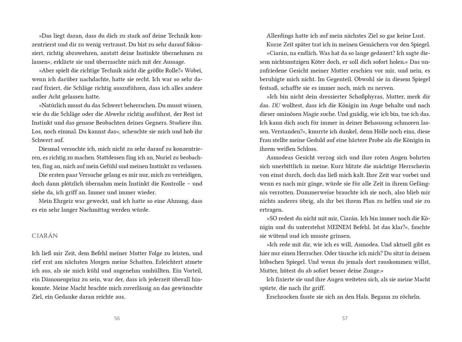 Beispielinhalt (Bild) Mirror, Mirror, Tell me Lies