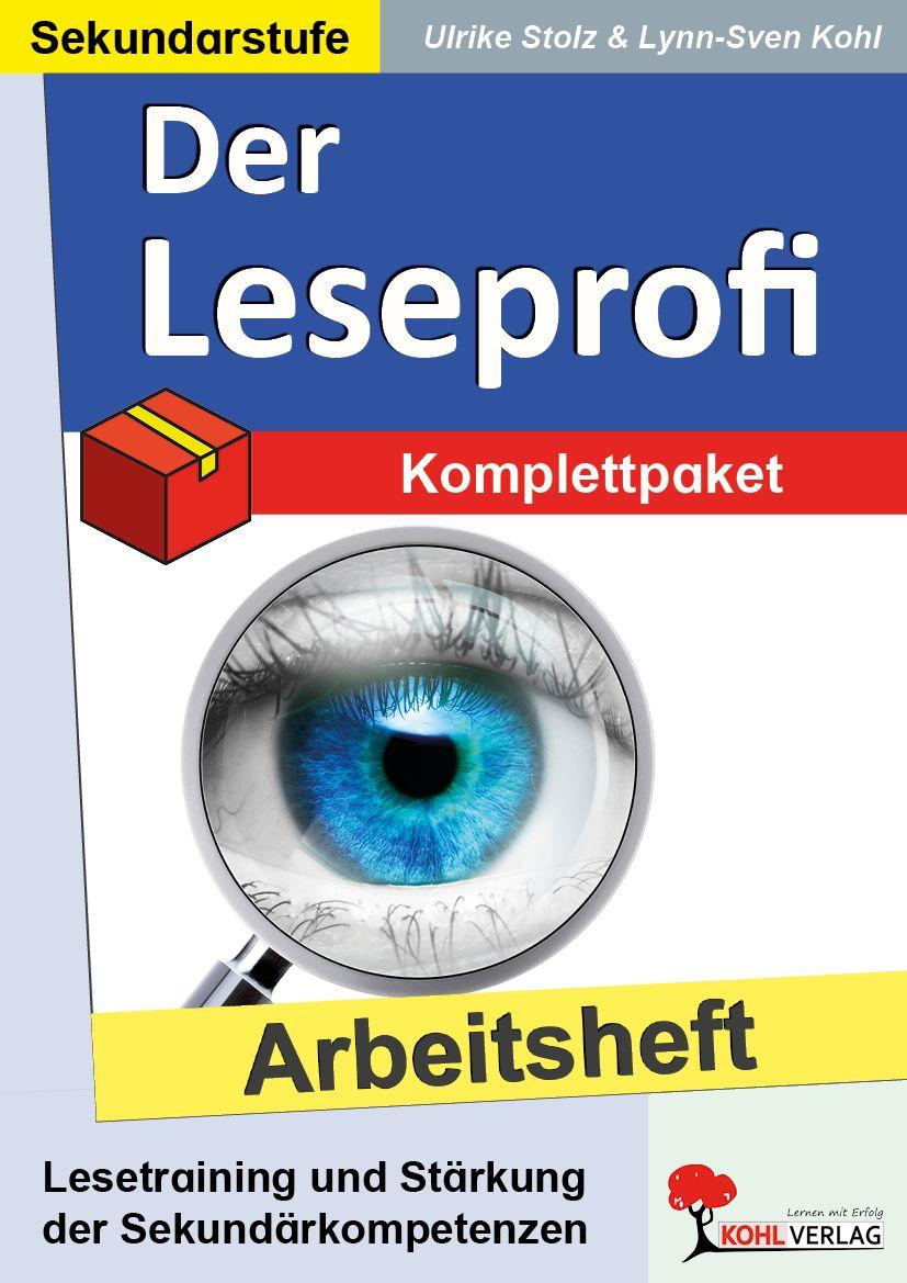 Vorderes Coverbild Der Leseprofi - Arbeitshefte Sekundarstufe / Komplettpaket*