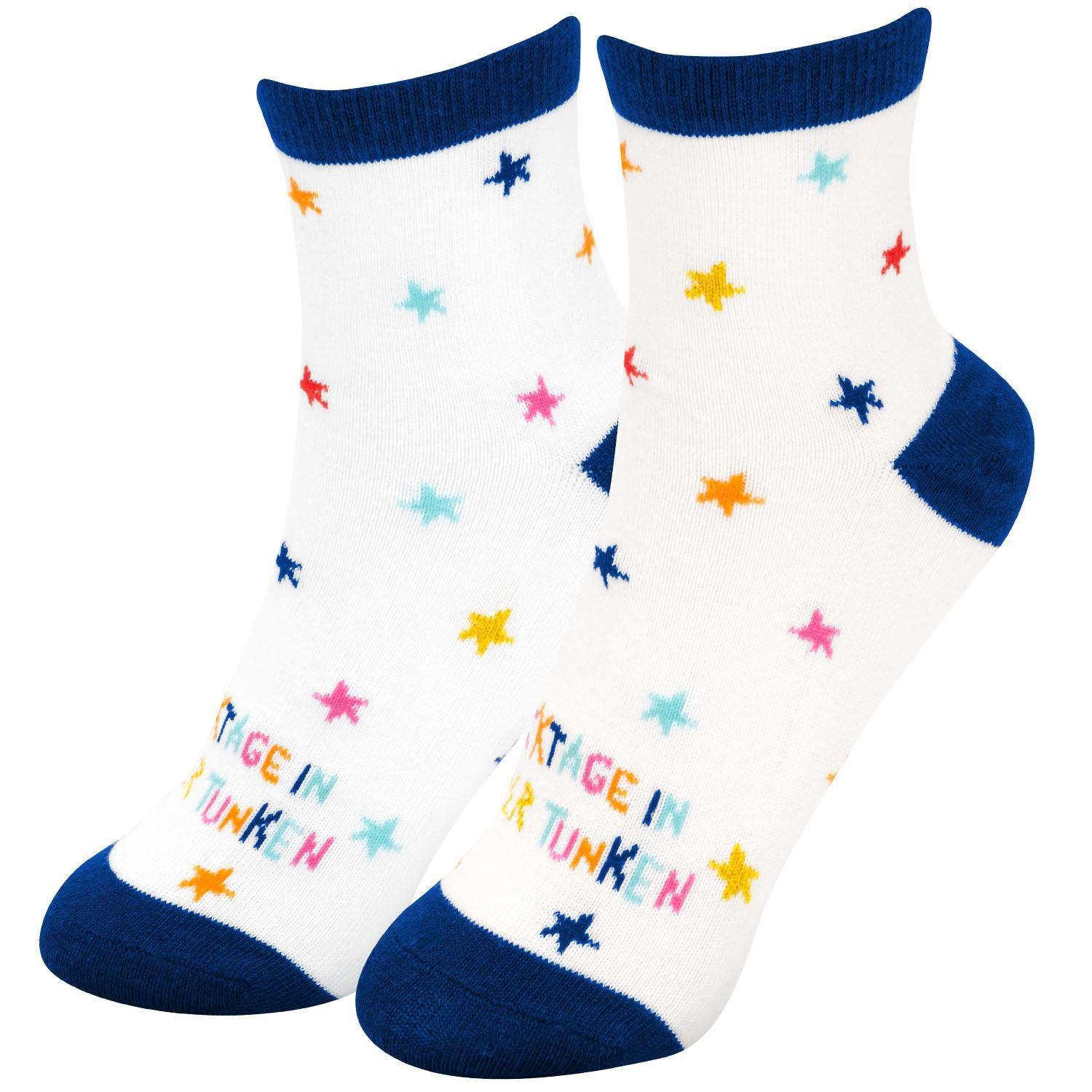 Vorderes Coverbild Zaubersocken Frauen "Kacktage in Glitzer tunken & funkeln lassen"