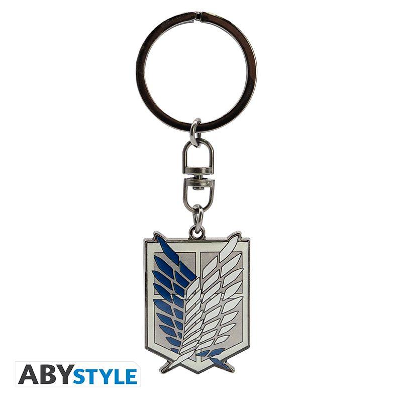 Beispielinhalt (Bild) ATTACK ON TITAN - Keychain "Scouts"