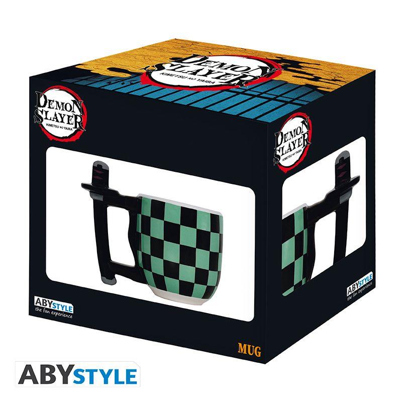 Beispielinhalt (Bild) DEMON SLAYER - Mug 3D - "Tanjiro Sword Handle"
