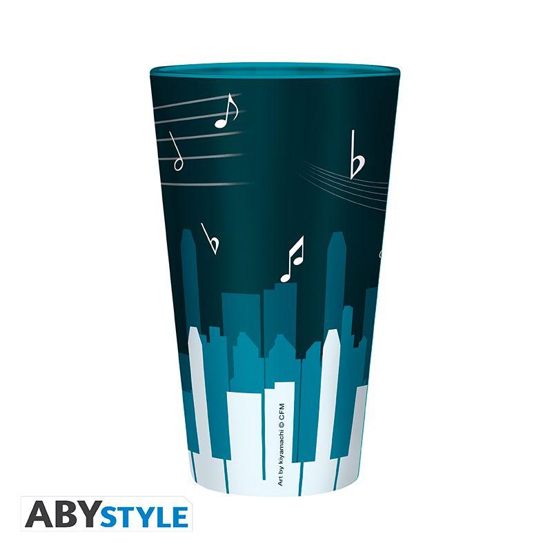 Beispielinhalt (Bild) HATSUNE MIKU - Large Glass - 400ml - Musical City - box