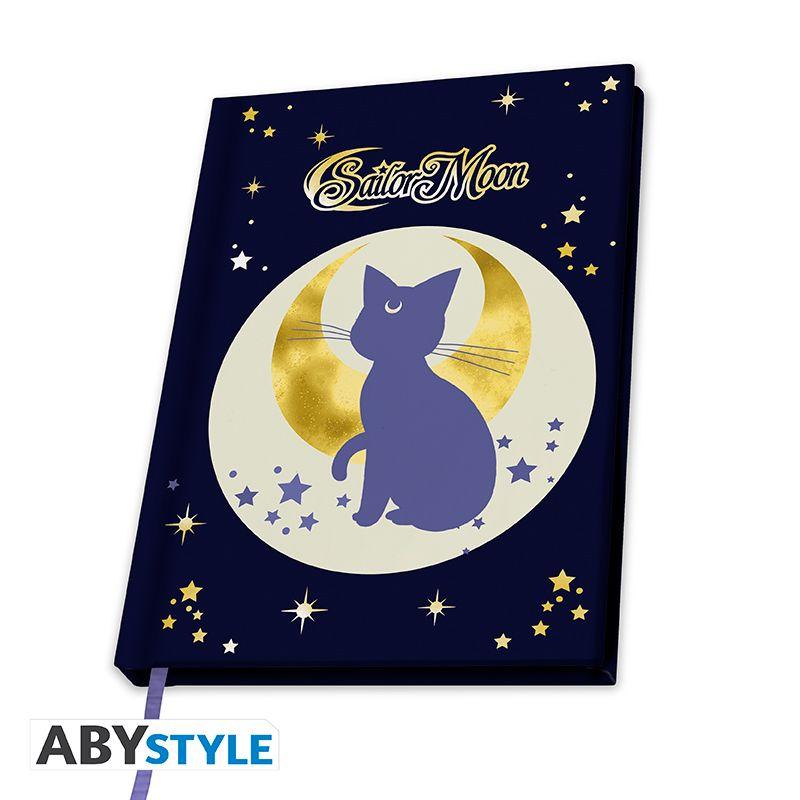 Vorderes Coverbild SAILOR MOON - Premium A5 Notebook "Luna & Artemis"