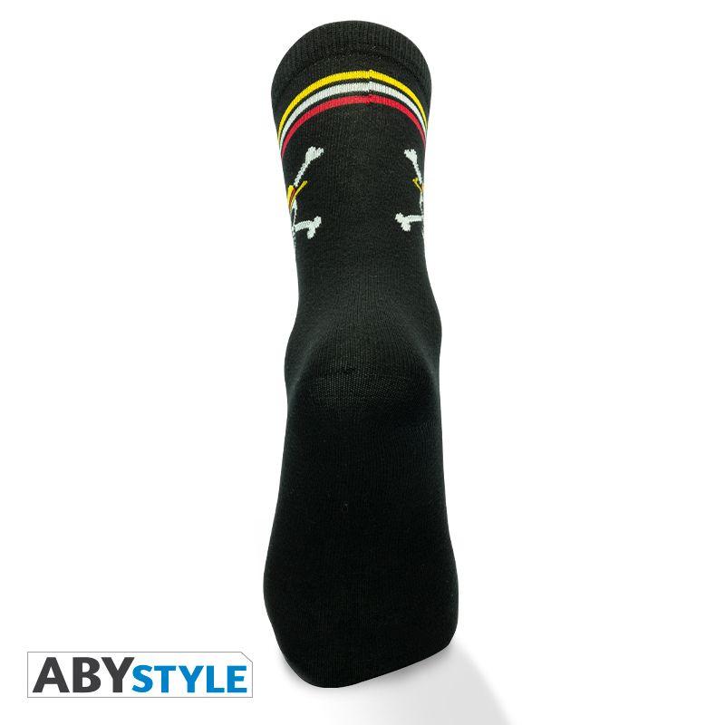 Beispielinhalt (Bild) ONE PIECE - Socks - Black - Skull