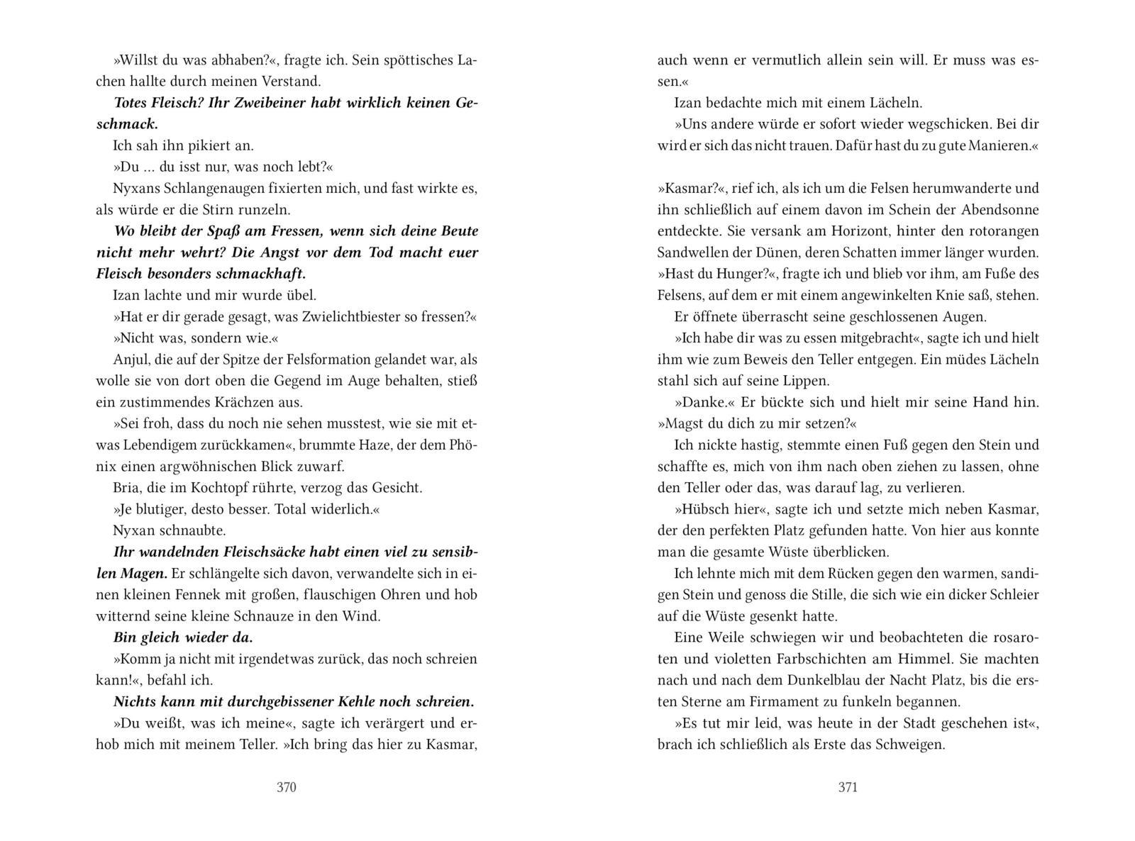 Beispielinhalt (Bild) Tale of Sun and Night 1: Tale of Sun and Night