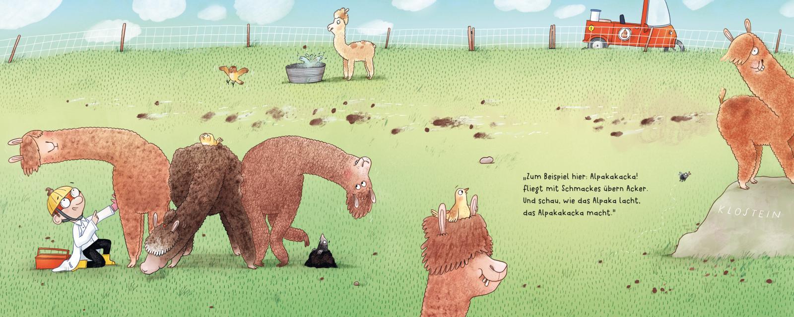 Beispielinhalt (Bild) Alle Tiere müssen mal - vom Biber bis zum Buckelwal