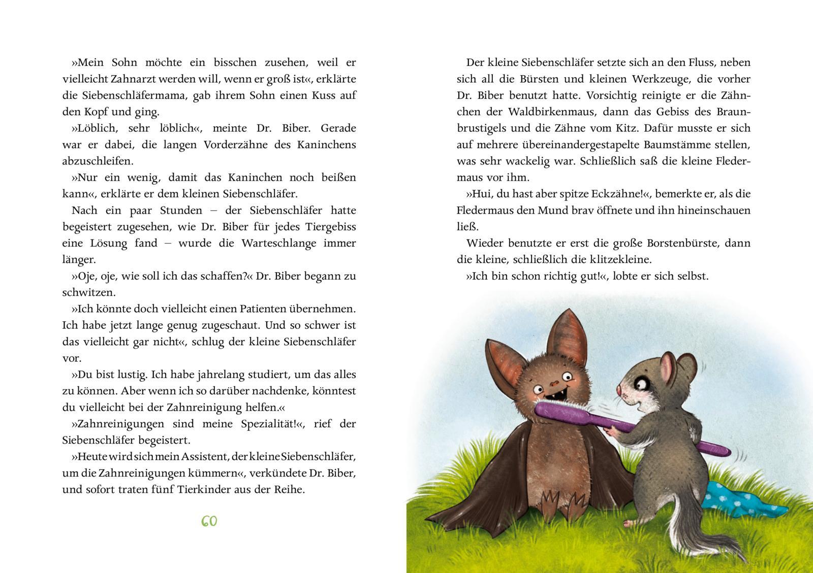 Beispielinhalt (Bild) Der kleine Siebenschläfer: Was ich werden will