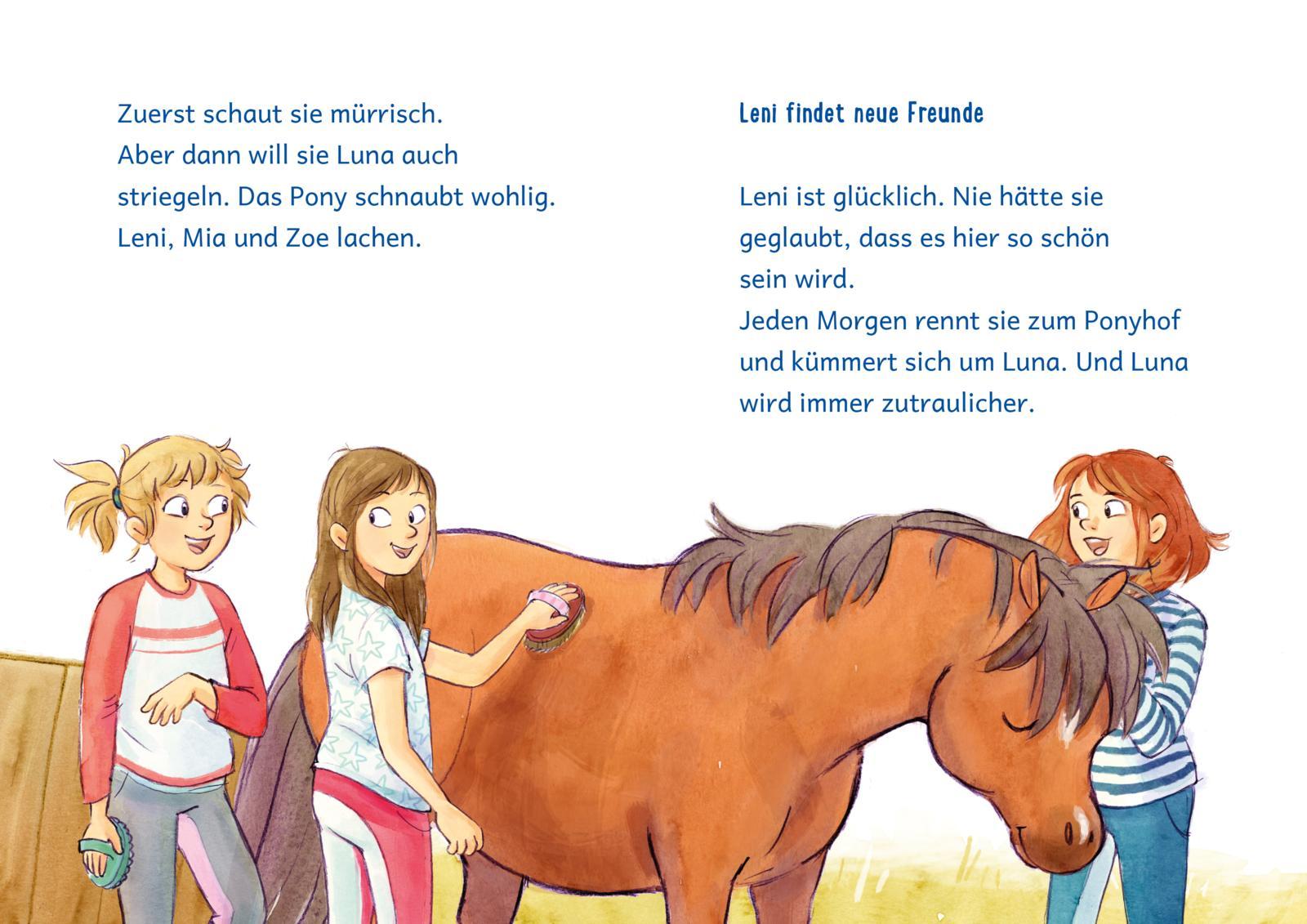 Beispielinhalt (Bild) Ich kann lesen!: Starke Pferdeabenteuer zum ersten Lesen