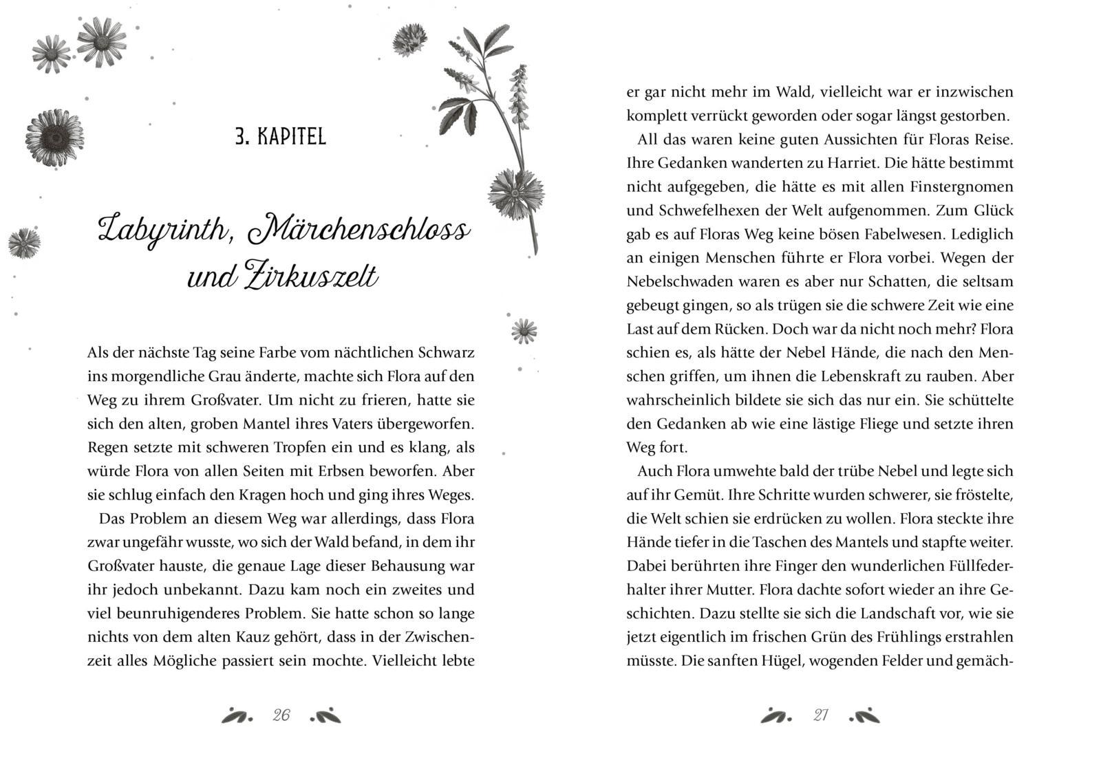 Beispielinhalt (Bild) Flora Brimble und der verlorene Frühling