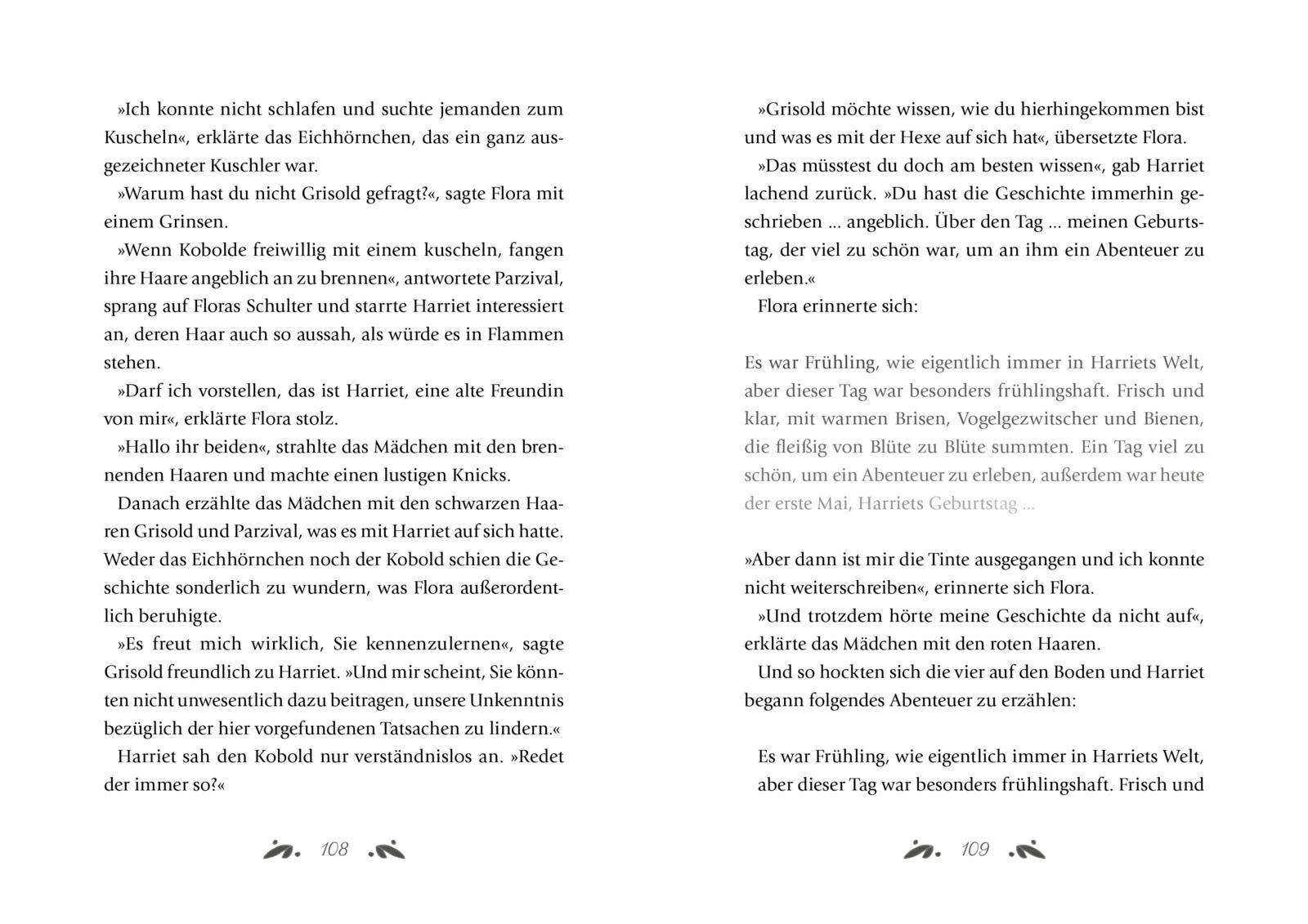 Beispielinhalt (Bild) Flora Brimble und der verlorene Frühling