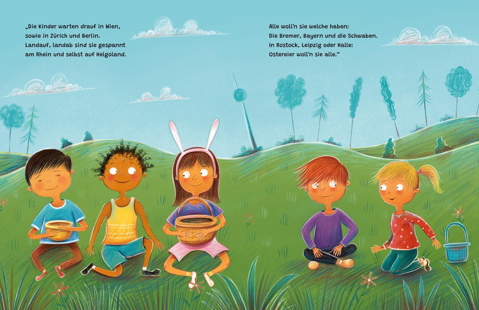 Beispielinhalt (Bild) Hundert Eier für die Feier