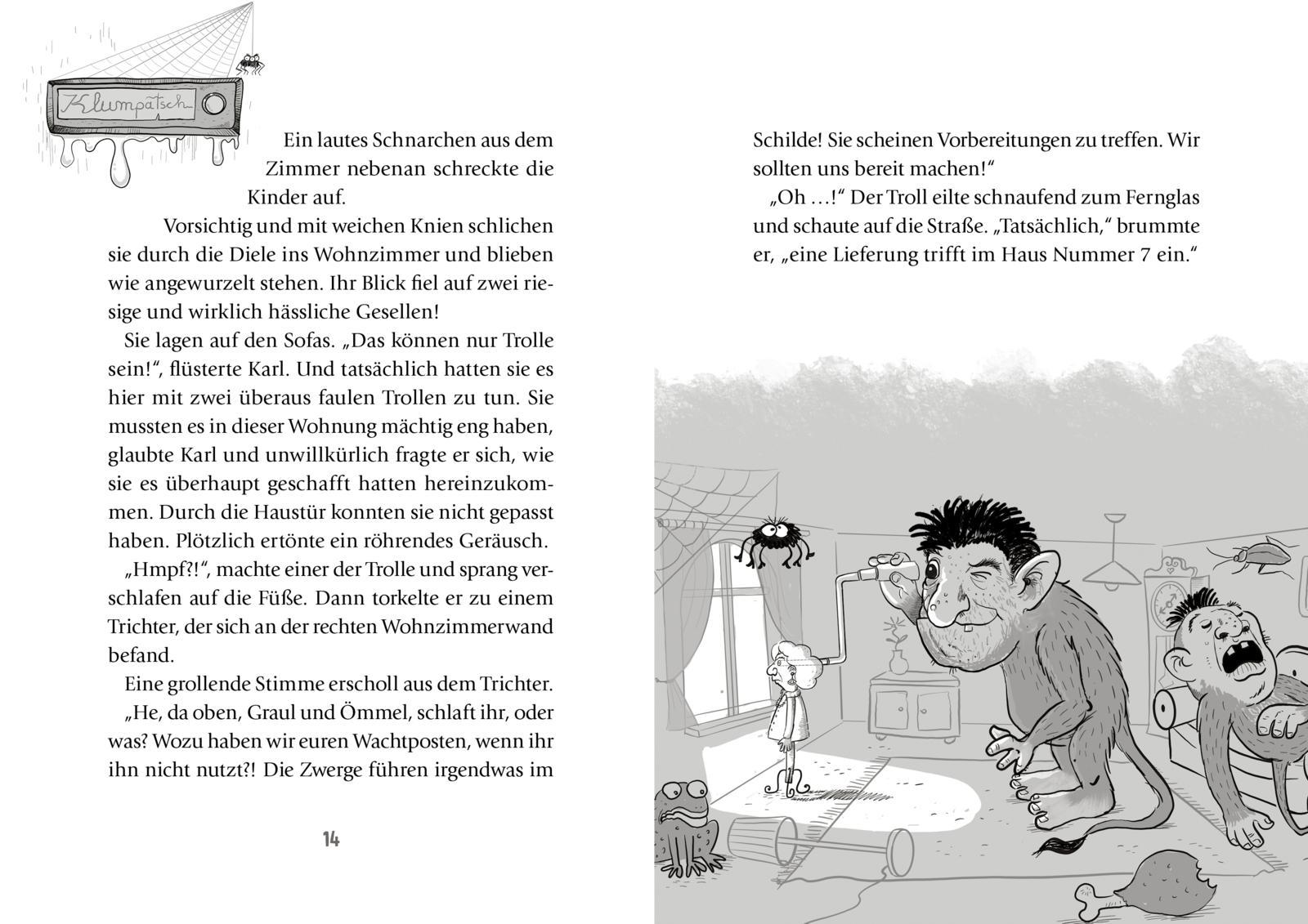 Beispielinhalt (Bild) Andersgasse 7 3: Im Bann der schleimigen Schnodderbälle