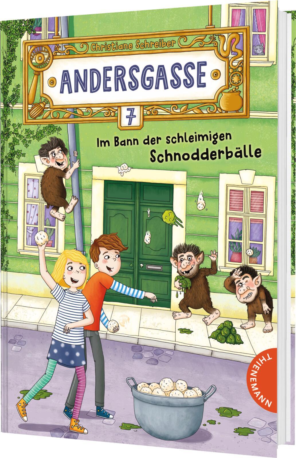 Vorderes Coverbild Andersgasse 7 3: Im Bann der schleimigen Schnodderbälle