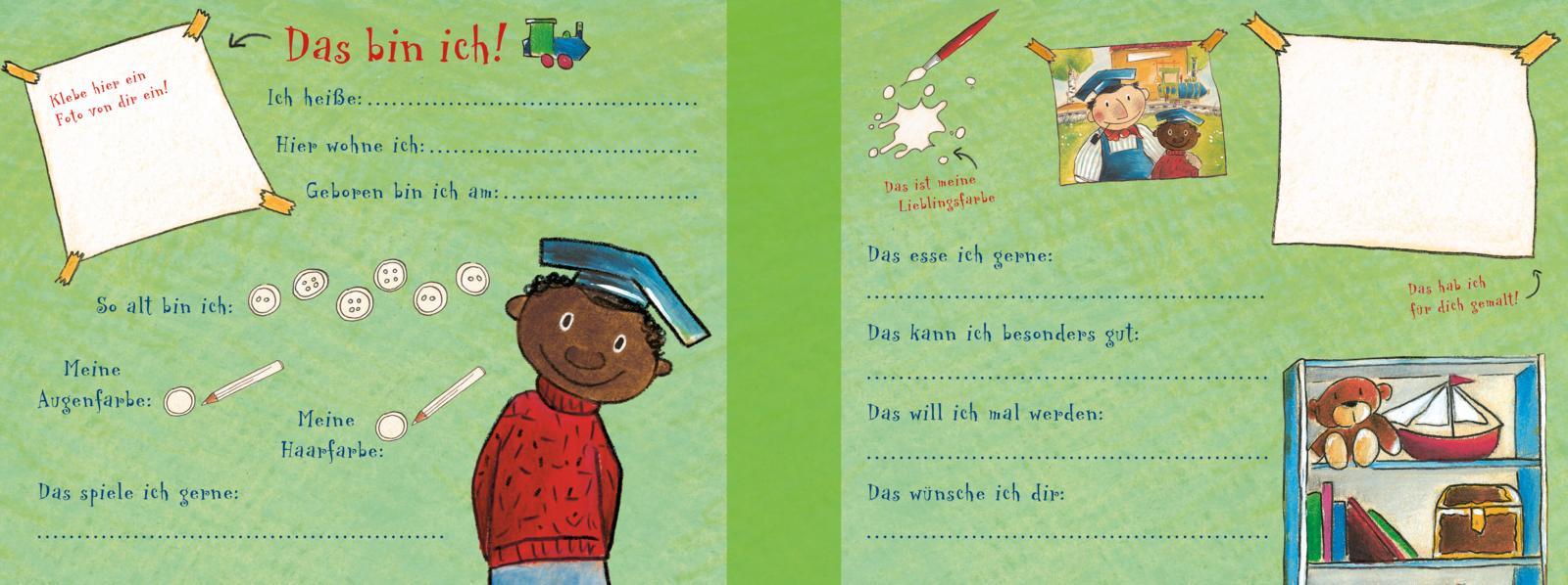 Beispielinhalt (Bild) Jim Knopf: Meine Kindergartenfreunde