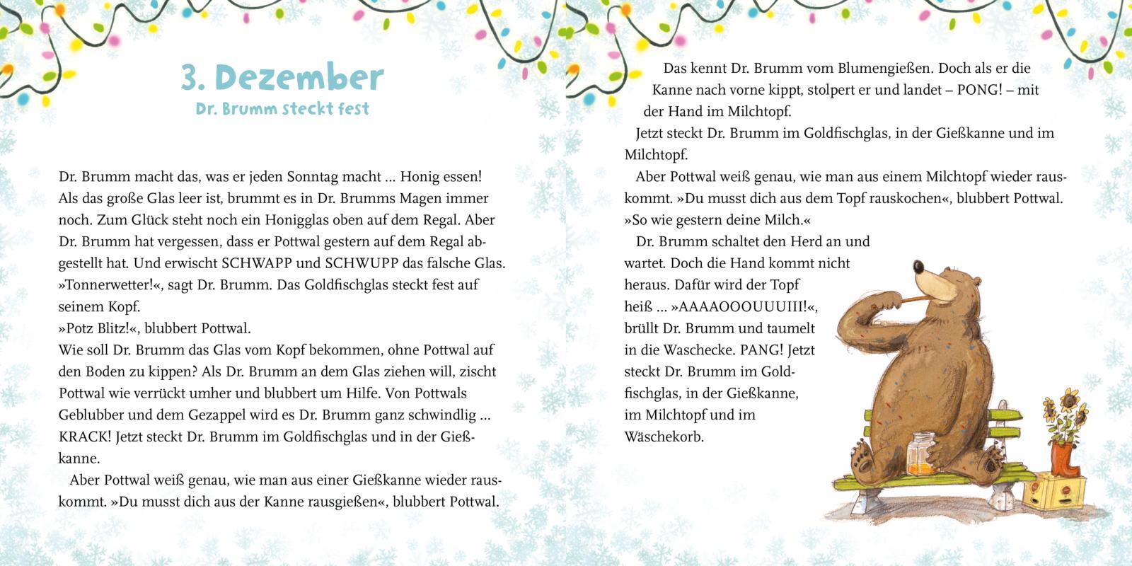 Beispielinhalt (Bild) Dr. Brumm: Dr. Brumms verflixter Advent