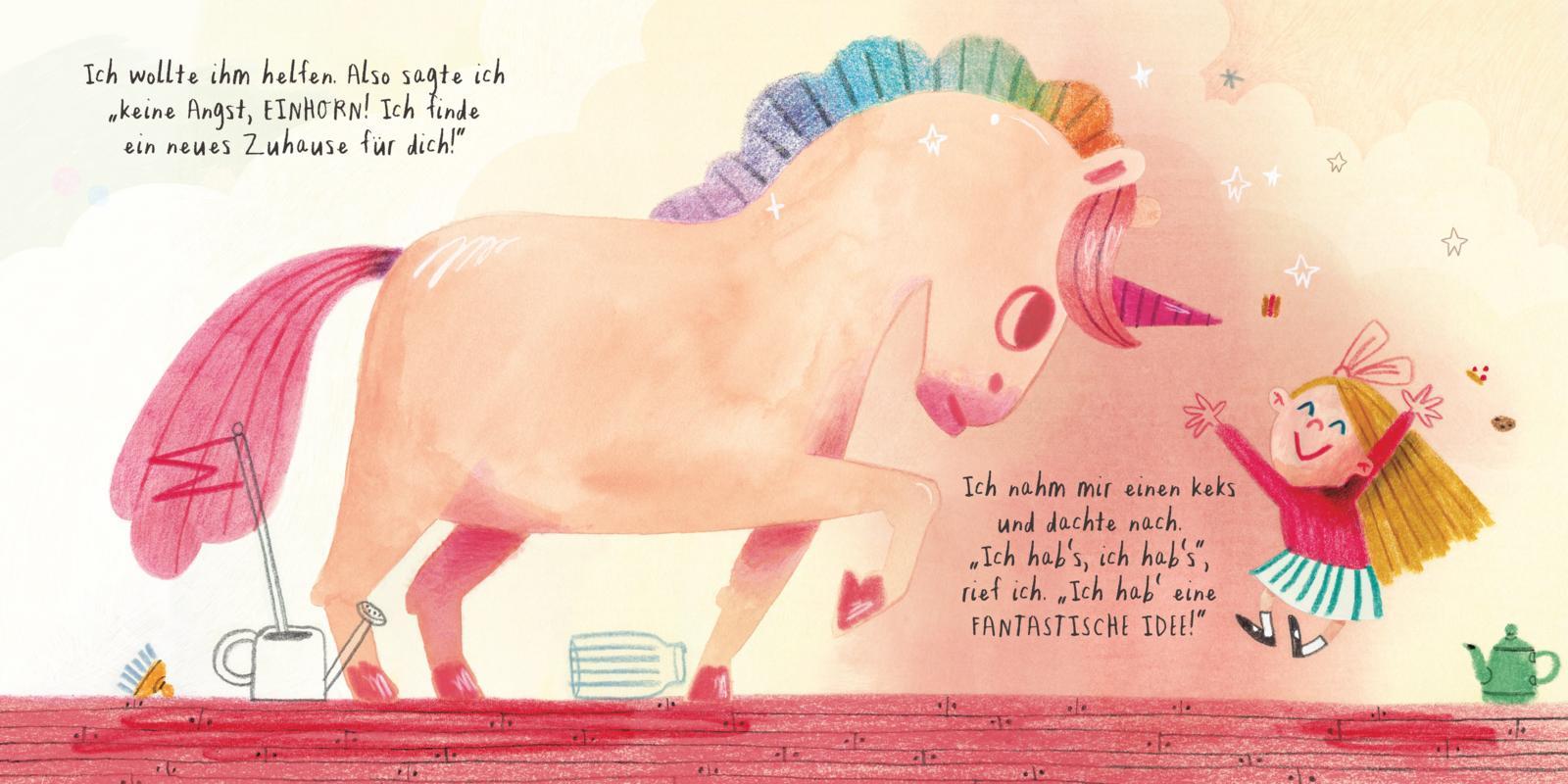 Beispielinhalt (Bild) Einhornpost