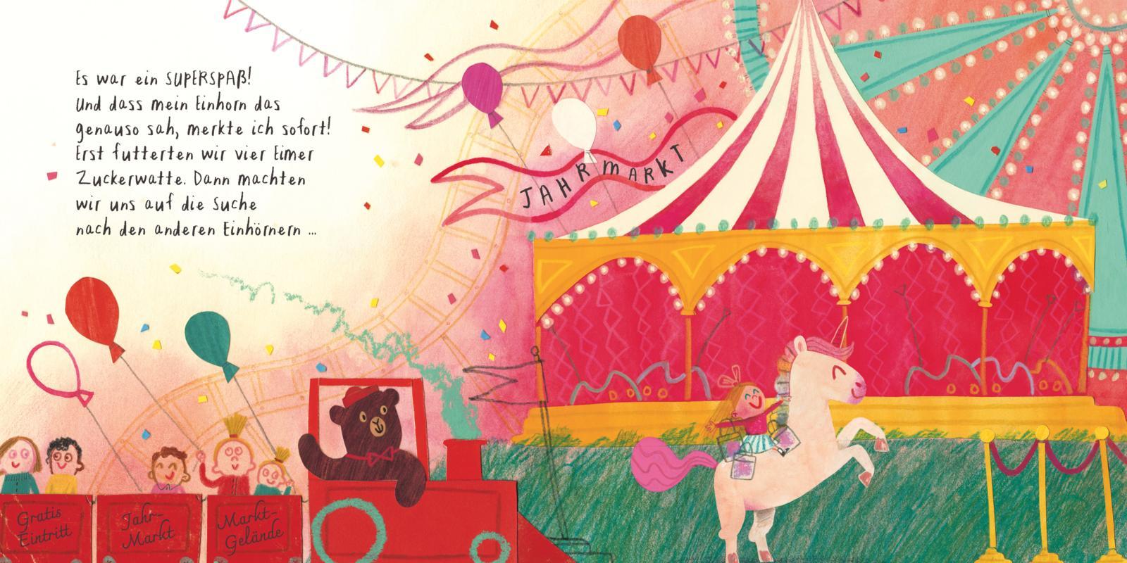 Beispielinhalt (Bild) Einhornpost