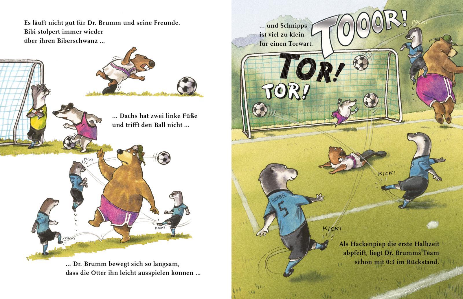 Beispielinhalt (Bild) Dr. Brumm: Anpfiff für Dr. Brumm