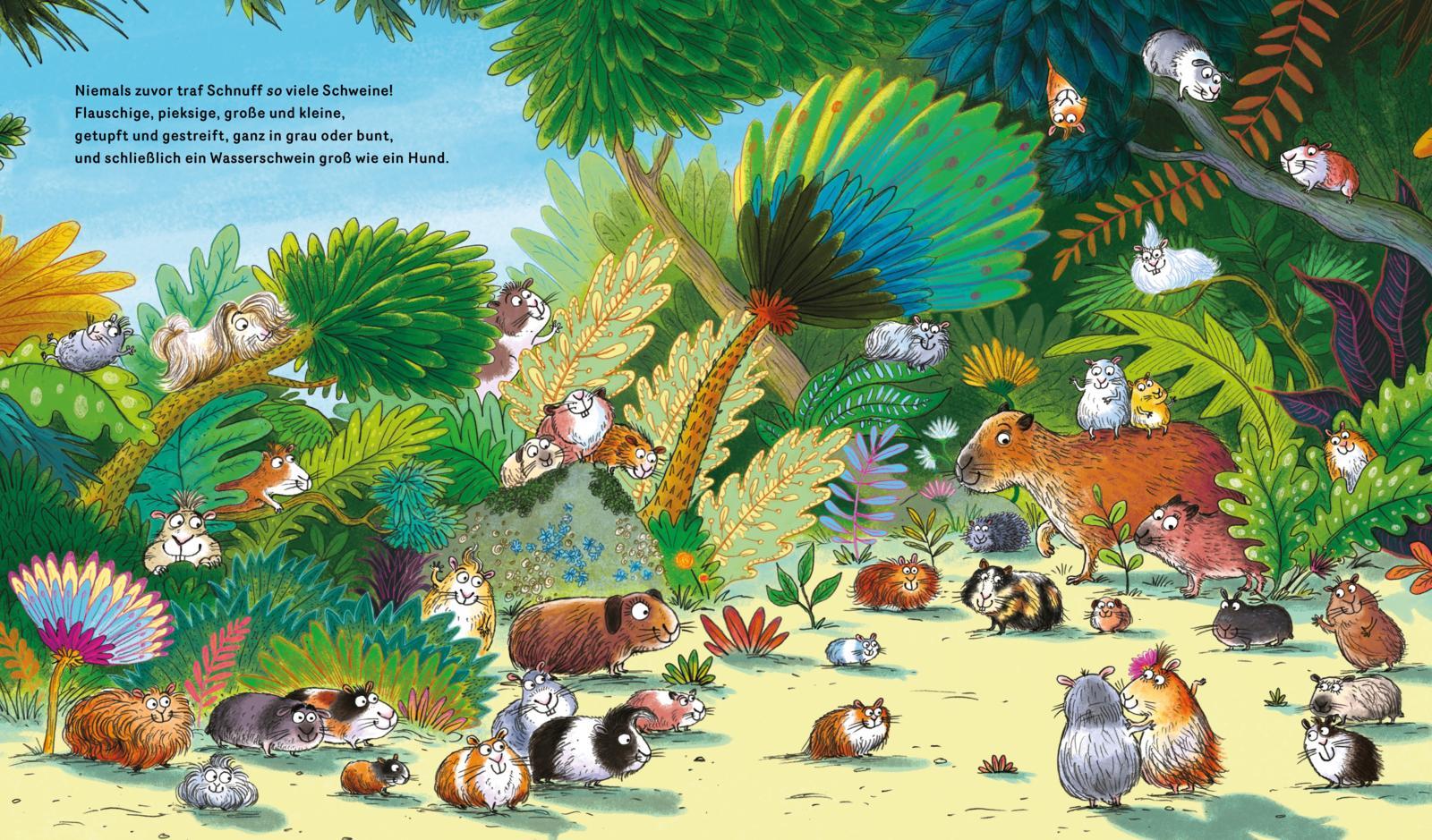 Beispielinhalt (Bild) Flauschi und Schnuff büxen aus