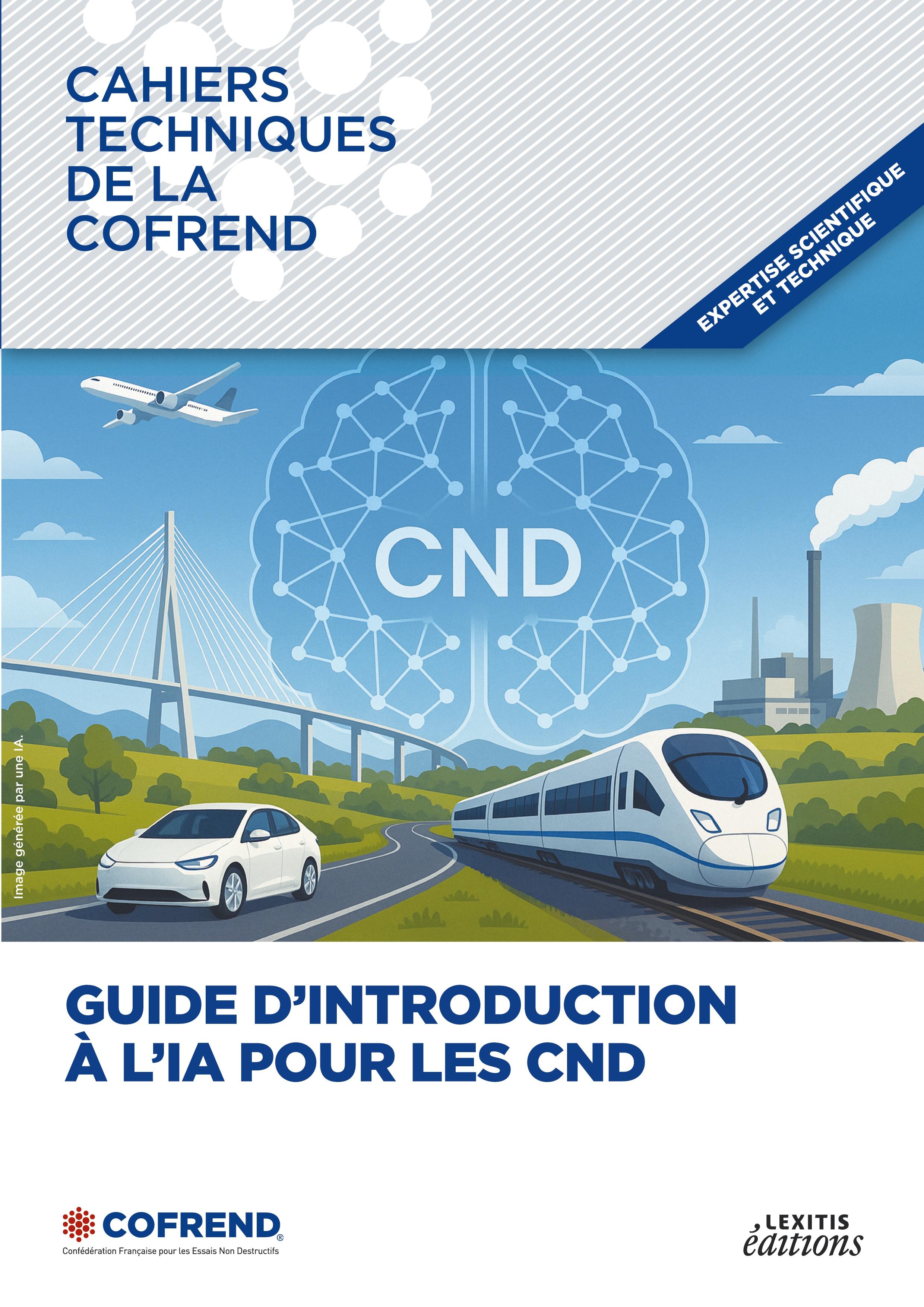 Vorderes Coverbild Cahier technique de la Cofrend : Guide d'introduction à l'IA pour les CND