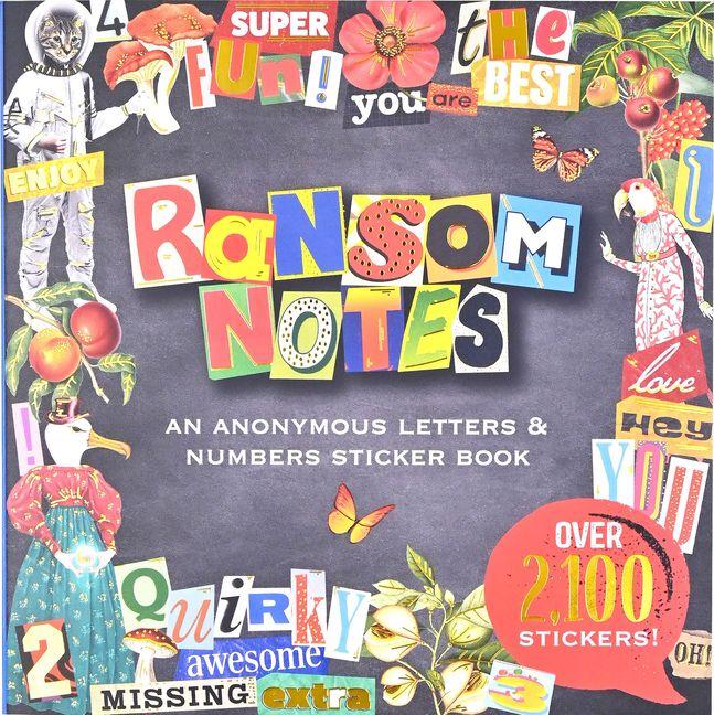 Vorderes Coverbild Ransom Notes Sticker Book (Over 2100 Stickers!)