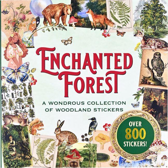 Vorderes Coverbild Enchanted Forest Sticker Book (Over 800 Stickers!)