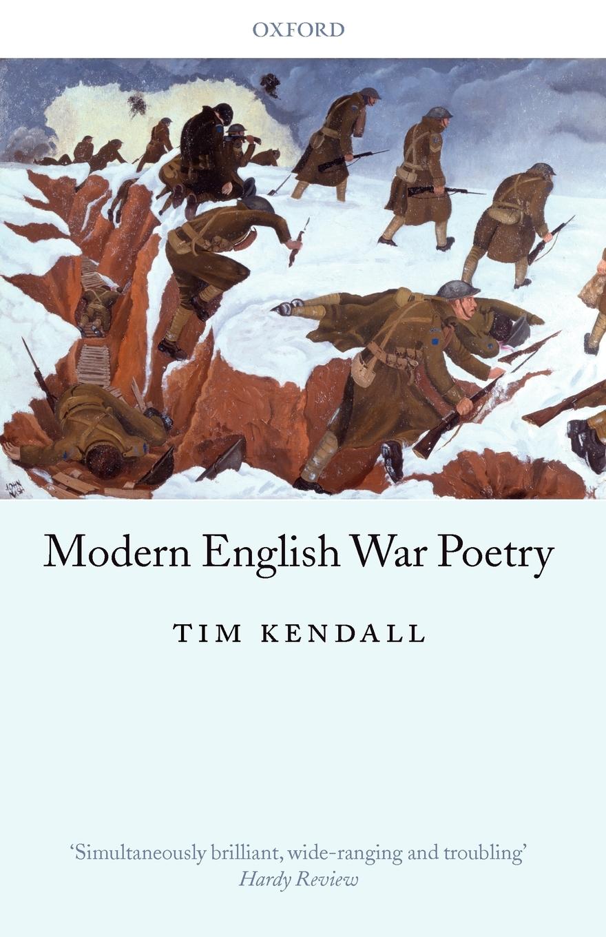 Vorderes Coverbild Modern English War Poetry