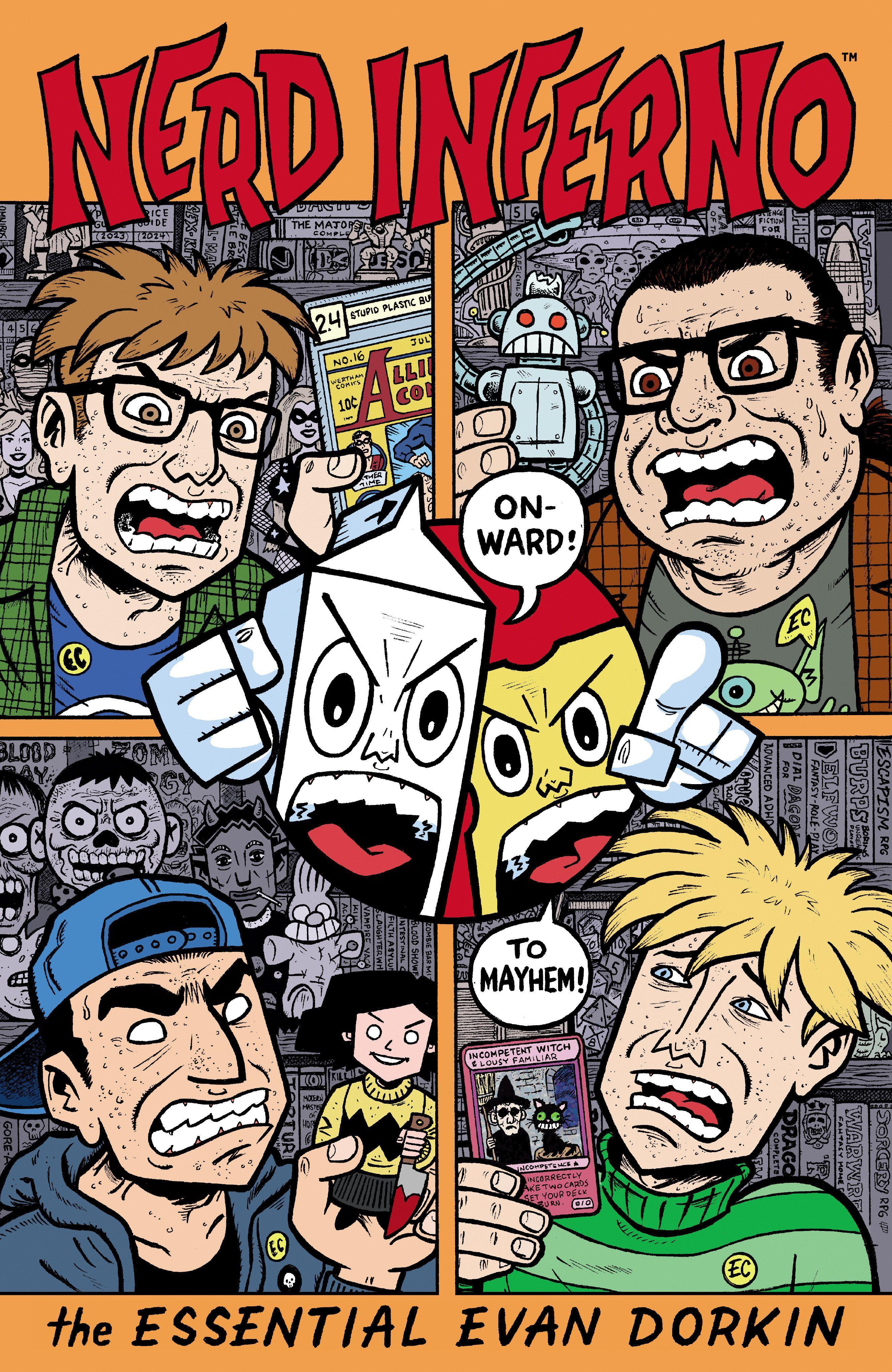 Vorderes Coverbild Nerd Inferno: The Essential Evan Dorkin