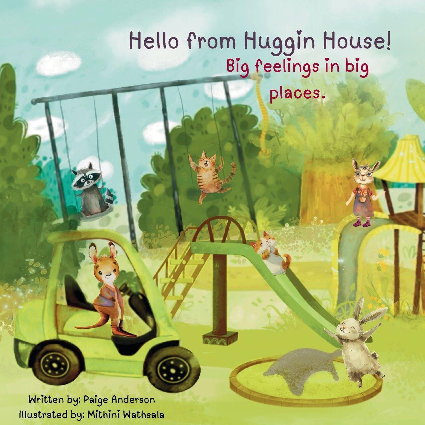 Vorderes Coverbild Hello from Huggin House! Big feelings in big places.