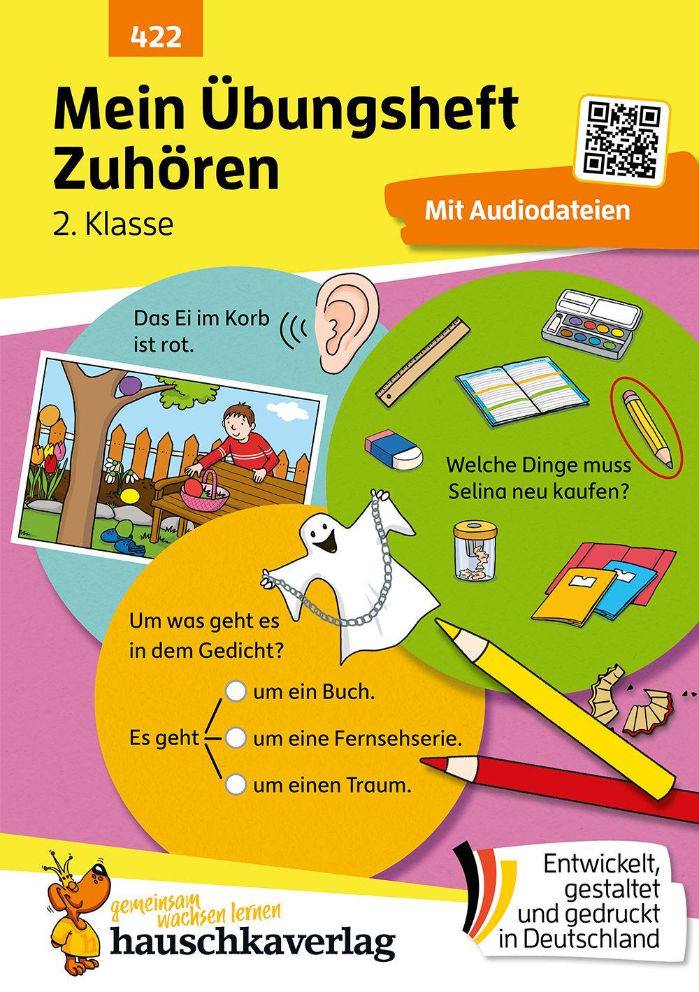 Vorderes Coverbild Mein Übungsheft - Zuhören und verstehen 2. Klasse