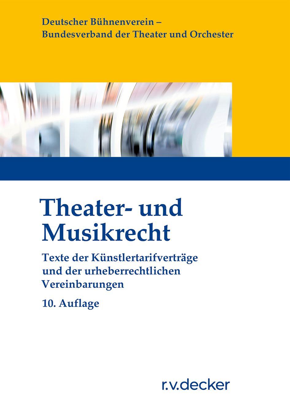 Vorderes Coverbild Theater- und Musikrecht