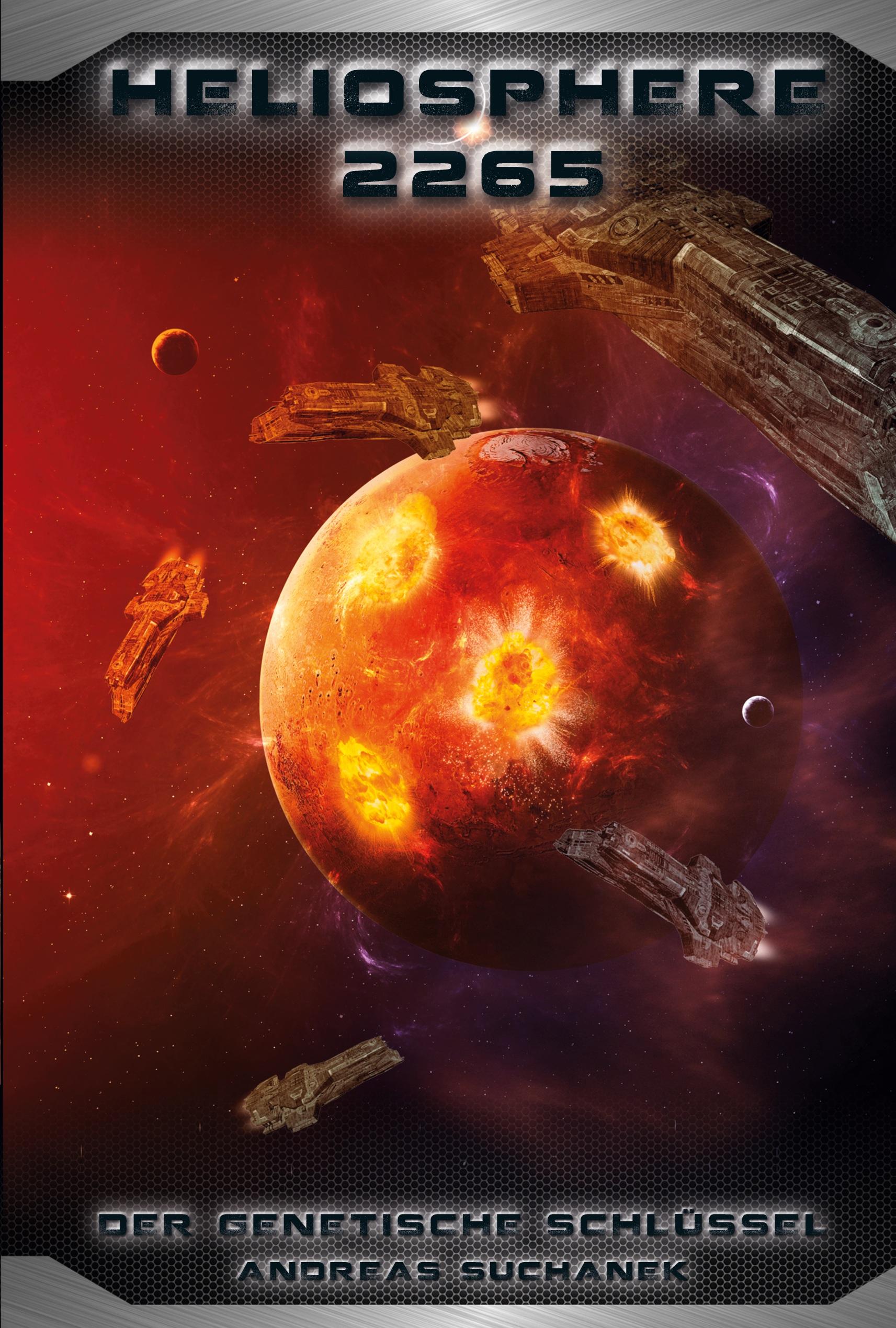 Vorderes Coverbild Heliosphere 2265 - Der Helix-Zyklus 4 - Der genetische Schlüssel (Bände 22-24)