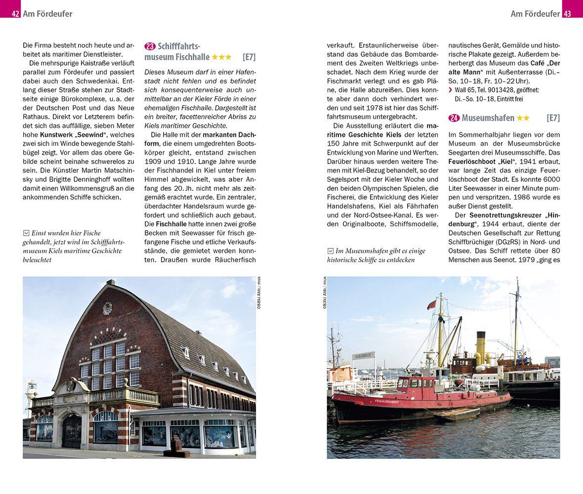 Beispielinhalt (Bild) Reise Know-How CityTrip Kiel mit Kieler Förde