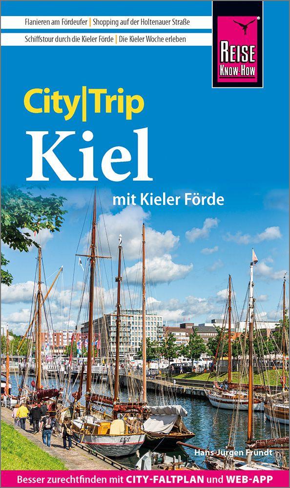Vorderes Coverbild Reise Know-How CityTrip Kiel mit Kieler Förde