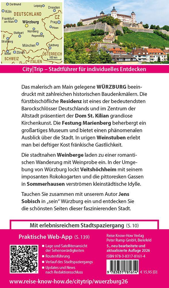 Beispielinhalt (Bild) Reise Know-How CityTrip Würzburg