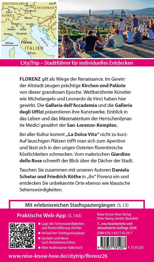 Beispielinhalt (Bild) Reise Know-How CityTrip Florenz