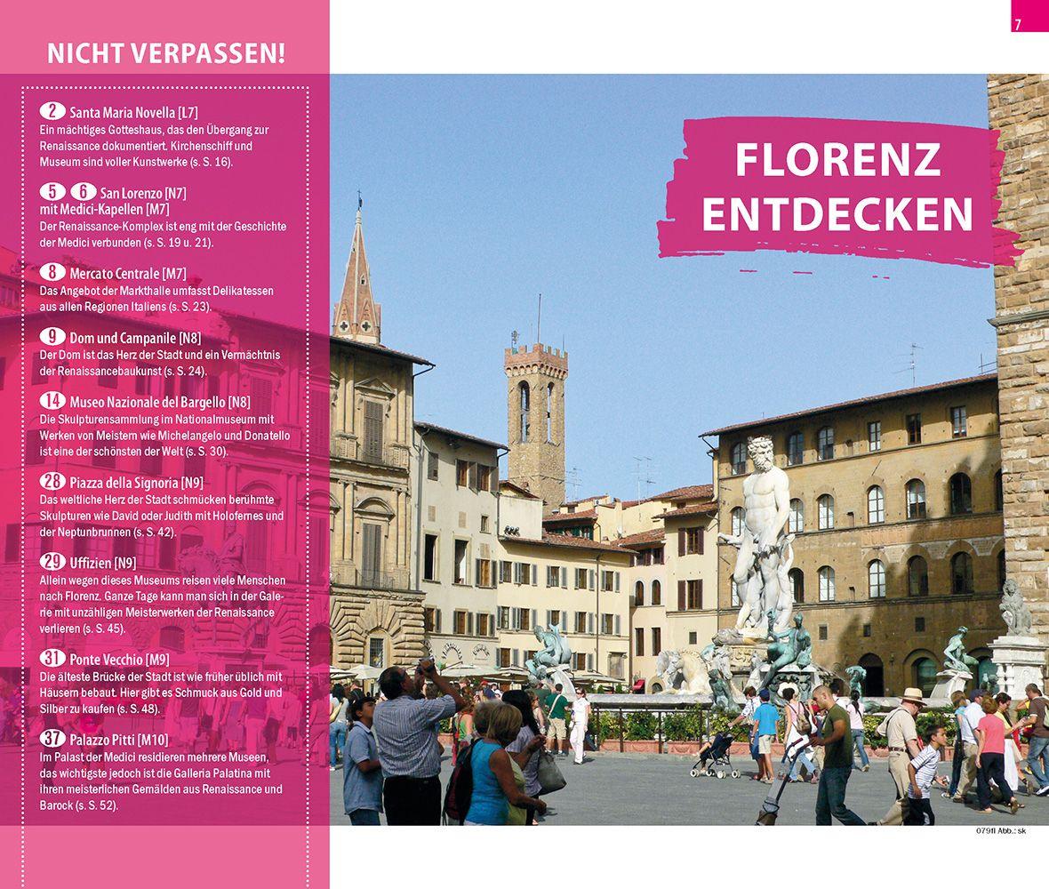 Beispielinhalt (Bild) Reise Know-How CityTrip Florenz