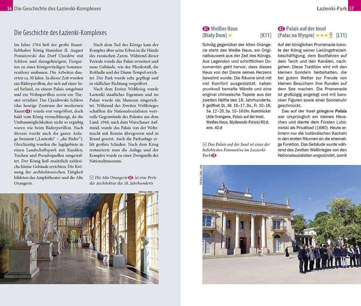 Beispielinhalt (Bild) Reise Know-How CityTrip Warschau