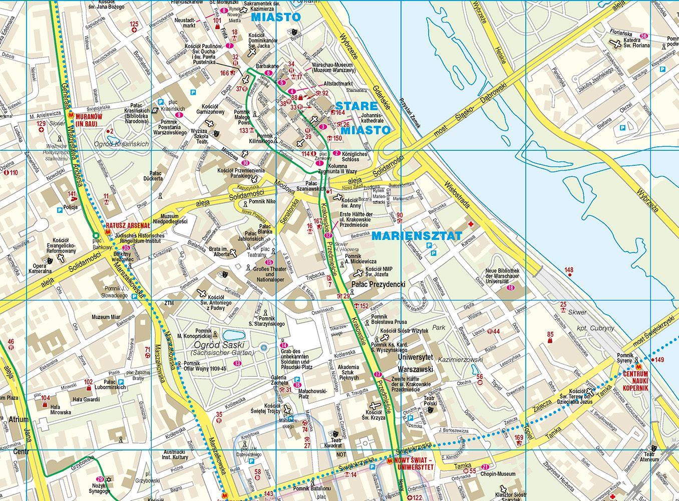 Beispielinhalt (Bild) Reise Know-How CityTrip Warschau