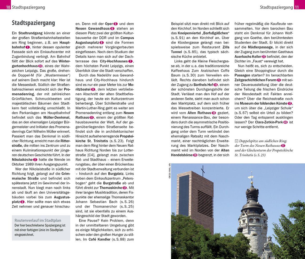 Beispielinhalt (Bild) Reise Know-How CityTrip Leipzig