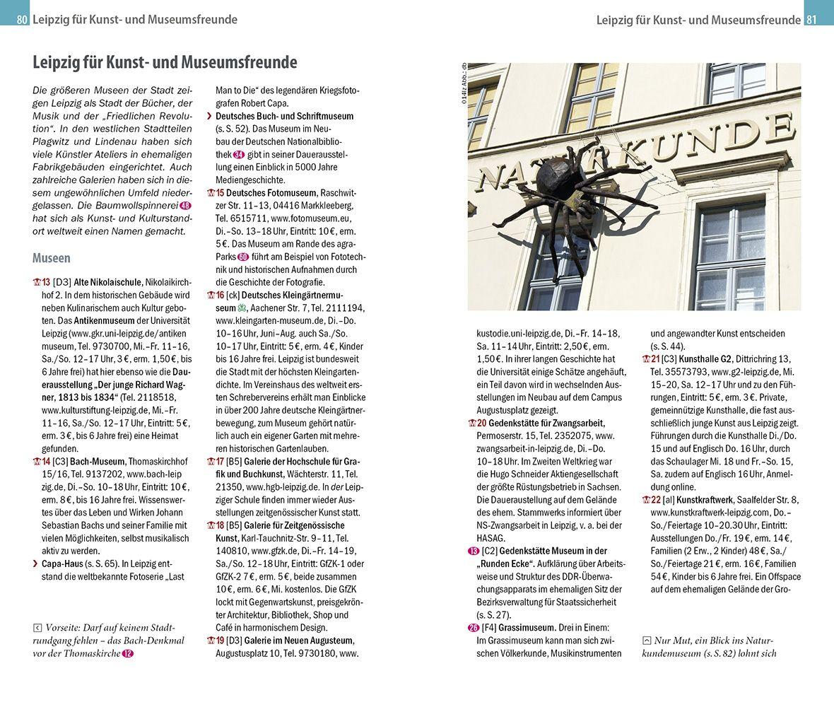 Beispielinhalt (Bild) Reise Know-How CityTrip Leipzig