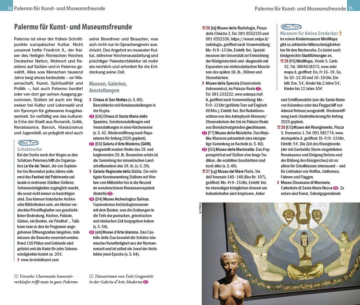 Beispielinhalt (Bild) Reise Know-How CityTrip Palermo