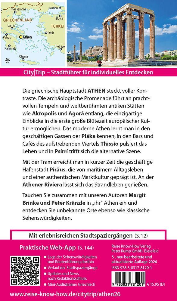 Beispielinhalt (Bild) Reise Know-How CityTrip Athen