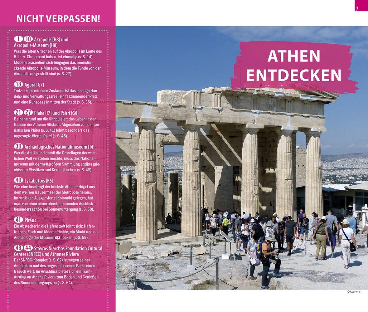 Beispielinhalt (Bild) Reise Know-How CityTrip Athen